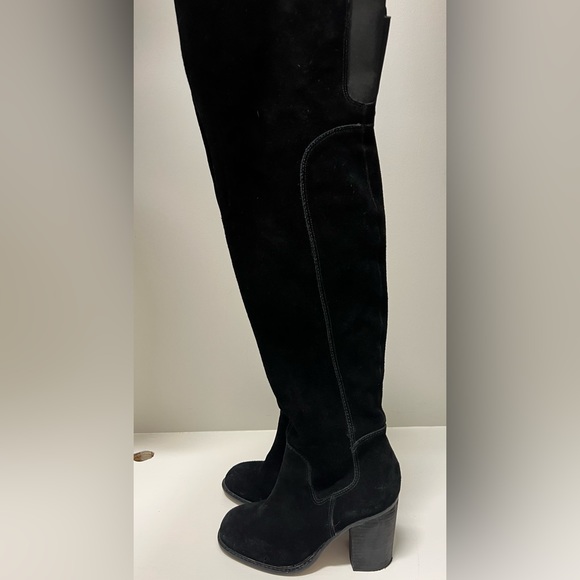 Kelsi Dagger Brooklyn Logan Over The Knee  Suede Boots - Picture 8 of 12